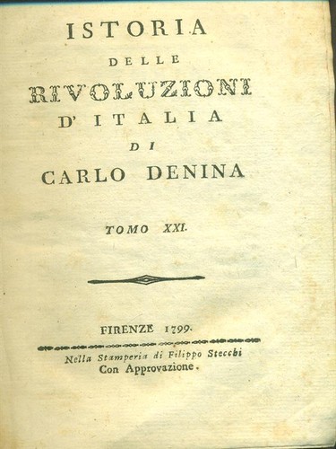 Istoria delle rivoluzioni - istoria,