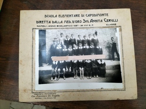 Capodimonte 1937 scuola - 1937-,