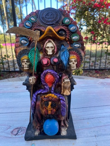 Santa muerte bendesida azteca - santa,