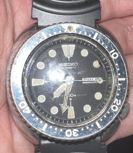 Vintage seiko turtle day - vintage, date