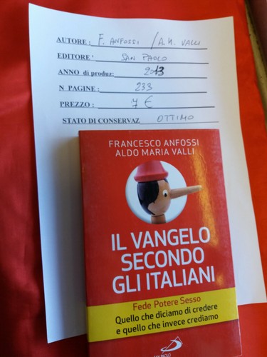 Libro vangelo secondo - -,
