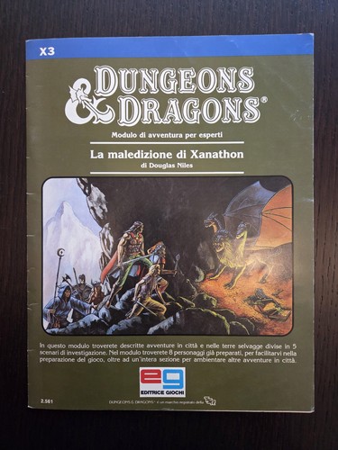 Dungeons dragons modulo - dungeons, &