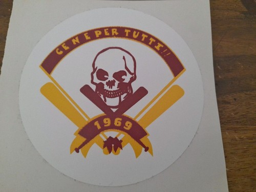 Adesivo sticker ultras granata - ultras,