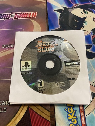 Metal slug sony playstation - x, (sony