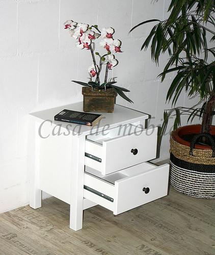 Comodino legno massello di - comodino,