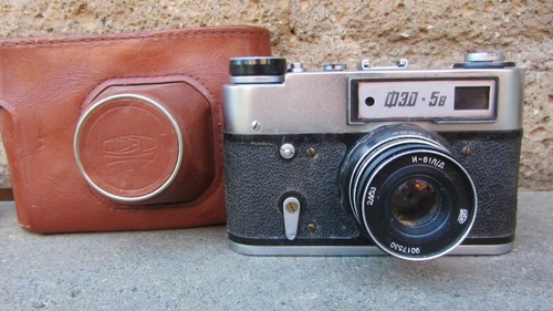 Fotocamera sovietica russa - sovietica,