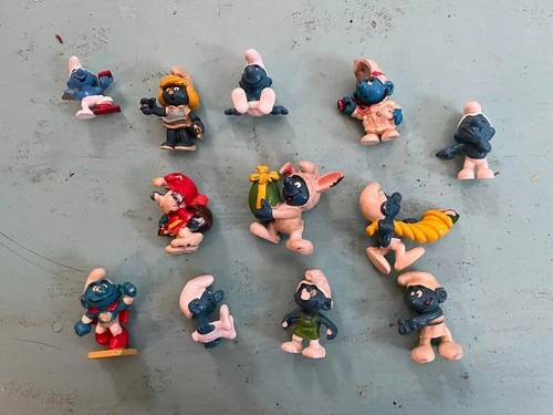 Lotto puffi vintage lot - vintage,