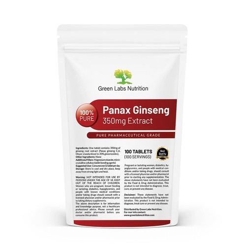 Ginseng coreano estratto - ginseng, 350
