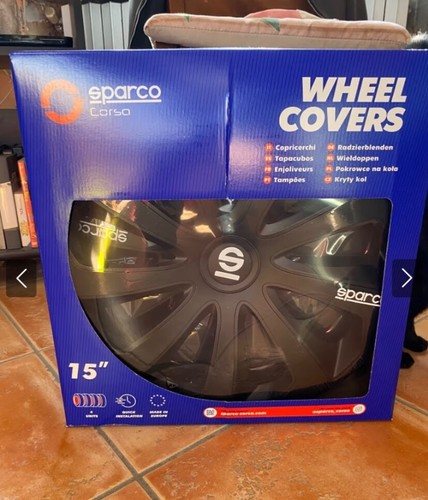 Copricerchioni sparco neri