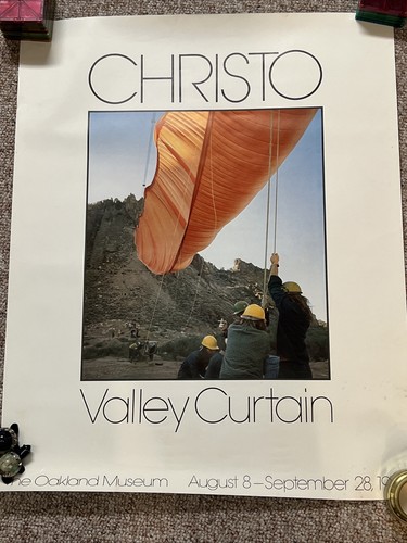 Christo valley curtain - christo:, "valley