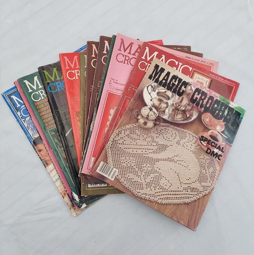 Lot magic crochet - of, 12