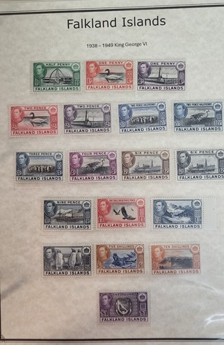 British falkland islands - falkland, 1938