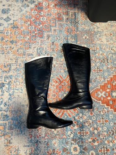 Sisley pelle nera - , vintage
