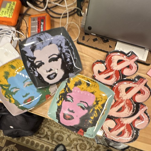 Andy warhol square melamine - warhol,
