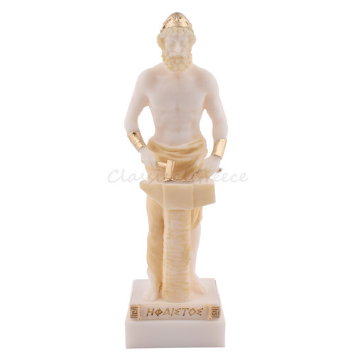 Statua antico dio greco efesto - dio,