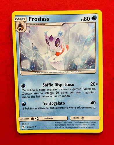 Lotto carte pokemon froslass - lotto,