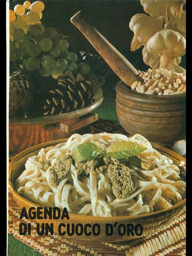 Agenda cuoco oro - cuoco, d'oro