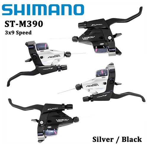 Set leva cambio shimano acera - set,