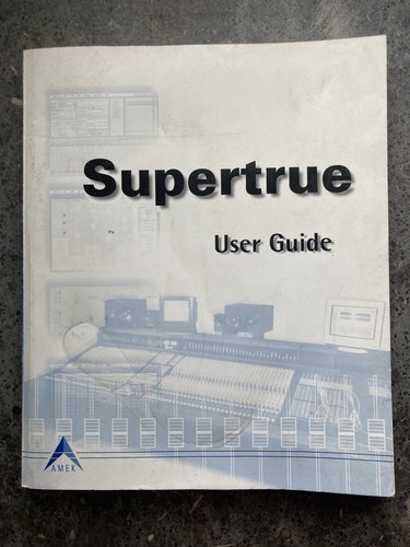 Console mixer amek supertrue - amek,