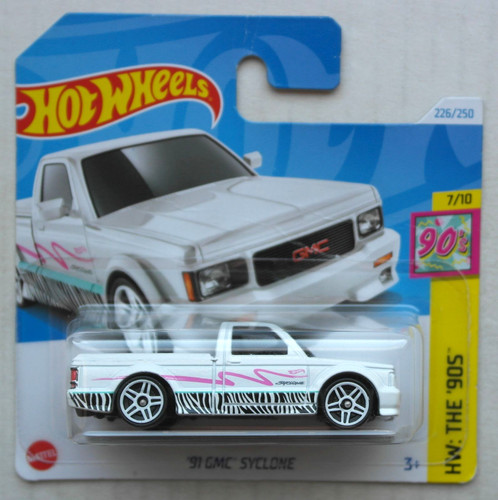 Hot wheels 1991 gmc syclone - wheels,