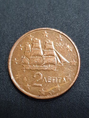 Moneta cent grecia - moneta, 2