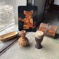 Lotto oggettistica etnica