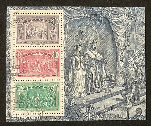 Italia 1992 colmbo riceve i - colmbo,