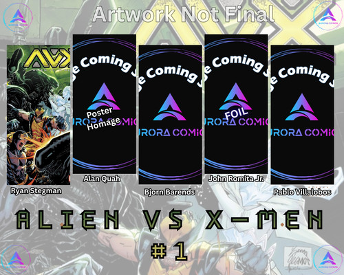 Alien men 1 set - x-men, di