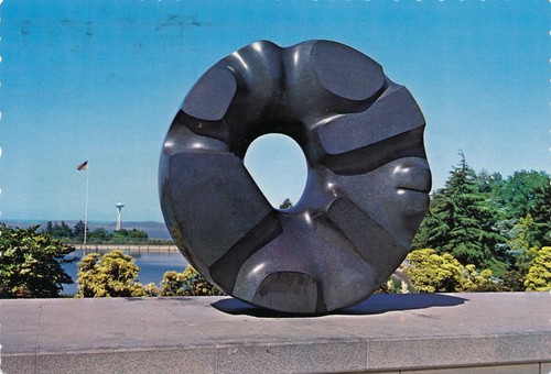 Scultura black sun - black, isamu