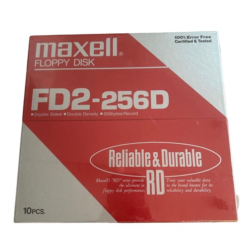 Maxell floppy disk fd2 256d - disk, fd2-256d