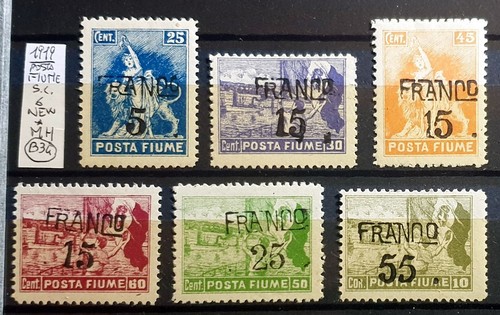 Italy regno fiume 1919 posta - italy,