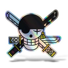 Sticker olografico fluo one - fluo,