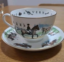 LAVAZZA Set Tazza E Piattino da Colazione - Fine Bone China . VIP Cups