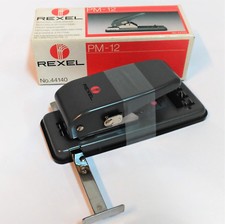 RILEGATRICE PM-12 PER SPIRALI PLASTICHE REXEL N.44140 "FORA E RILEGA" NUOVA PM12