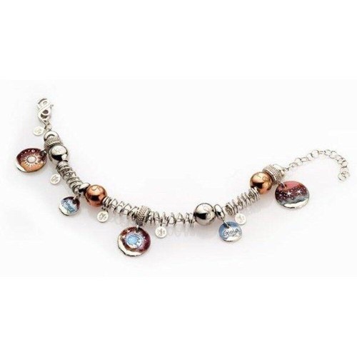 Bracciale cuoio argento - cuoio,,