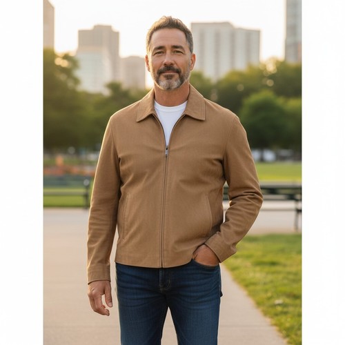 Bomber vintage izod vera - bomber, pelle