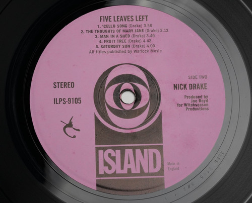 Nick drake five leaves - leaves, og