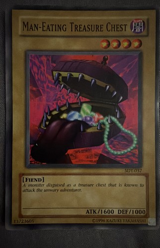 Man eating treasure chest - man-eating,