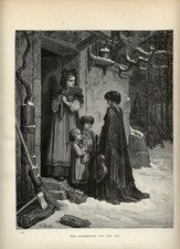 1880 STAMPA Antica = LA CICALA