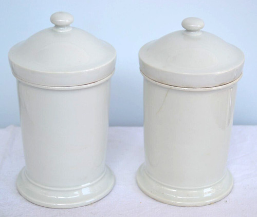 Coppia antichi contenitori - coppia,