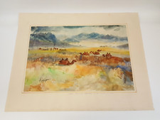 Quadro acquerello vintage