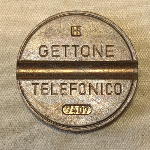 Gettone telefonico 7407 ipm - gettone,