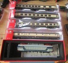 RIVAROSSI TEE PETRUZZELLI FS E652-004 HR2699+4VAGONI HR4358+HR4364 BOX ORIGINALI