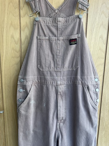 Salopette uomo levis marrone - salopette,