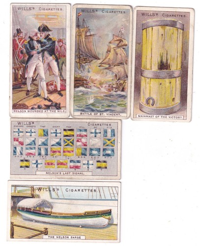 Cinque carte serie 1905