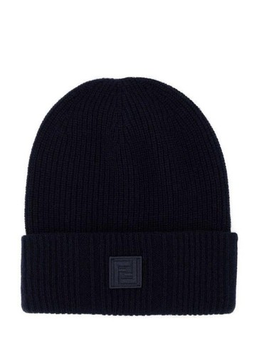 Fendi wool cashmere beanie - wool,