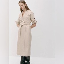 CAMICIA MIDI ZARA DONNA NUOVA