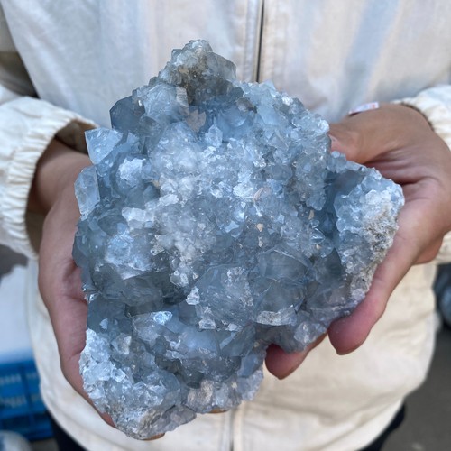 Cristallo celestite blu
