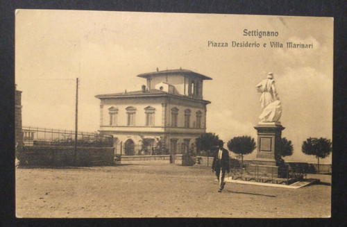 Antica cartolina settignano - cartolina,