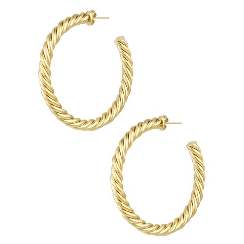 Djadee orecchini cerchio - djadee, oro
